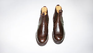 Stubborn Freedom Goodyear Welted boots Secular Brown by Bum Society