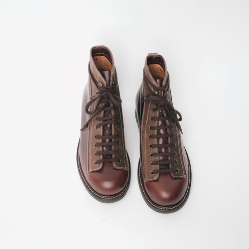 Bum Society Diva boot Dandy Brown top view color:dandy brown