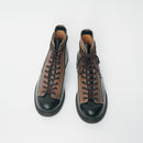 Bum Society Diva boot Shiny Black top view color:shiny black