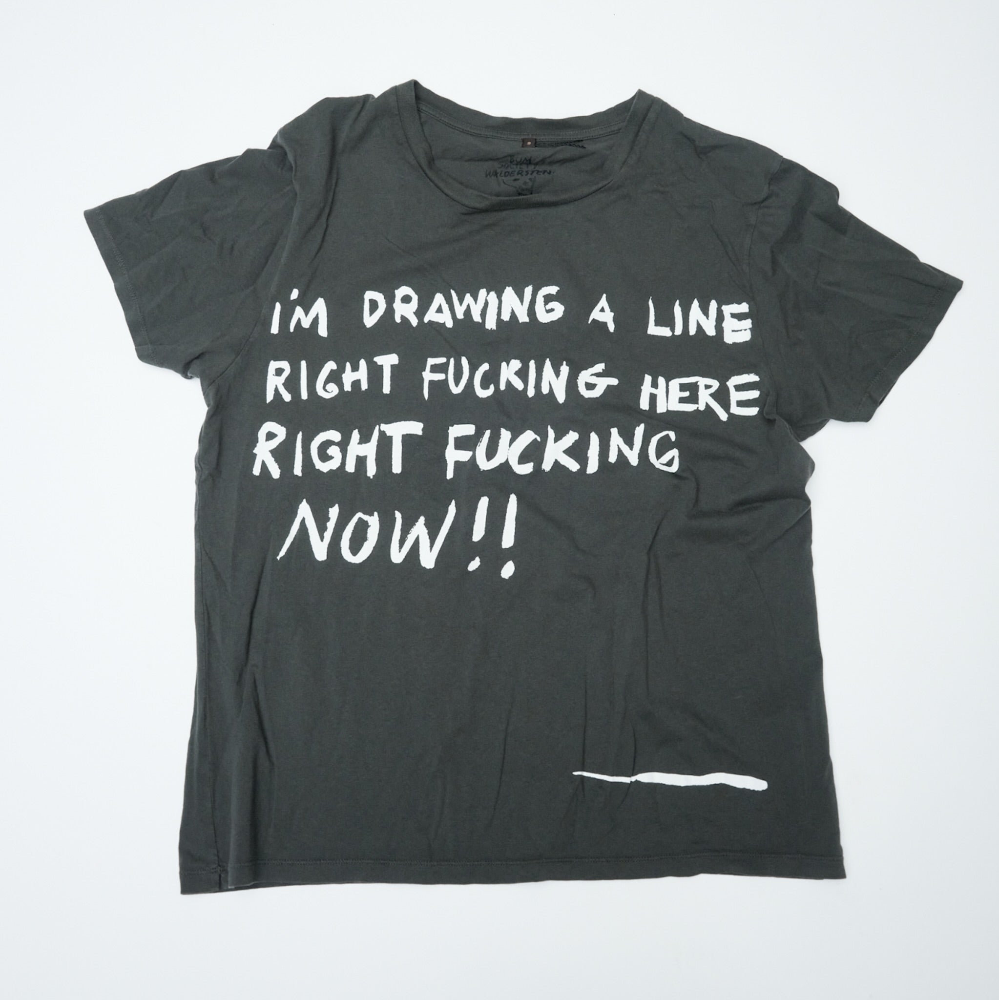 Drawing A Line T-shirt x Waldersten