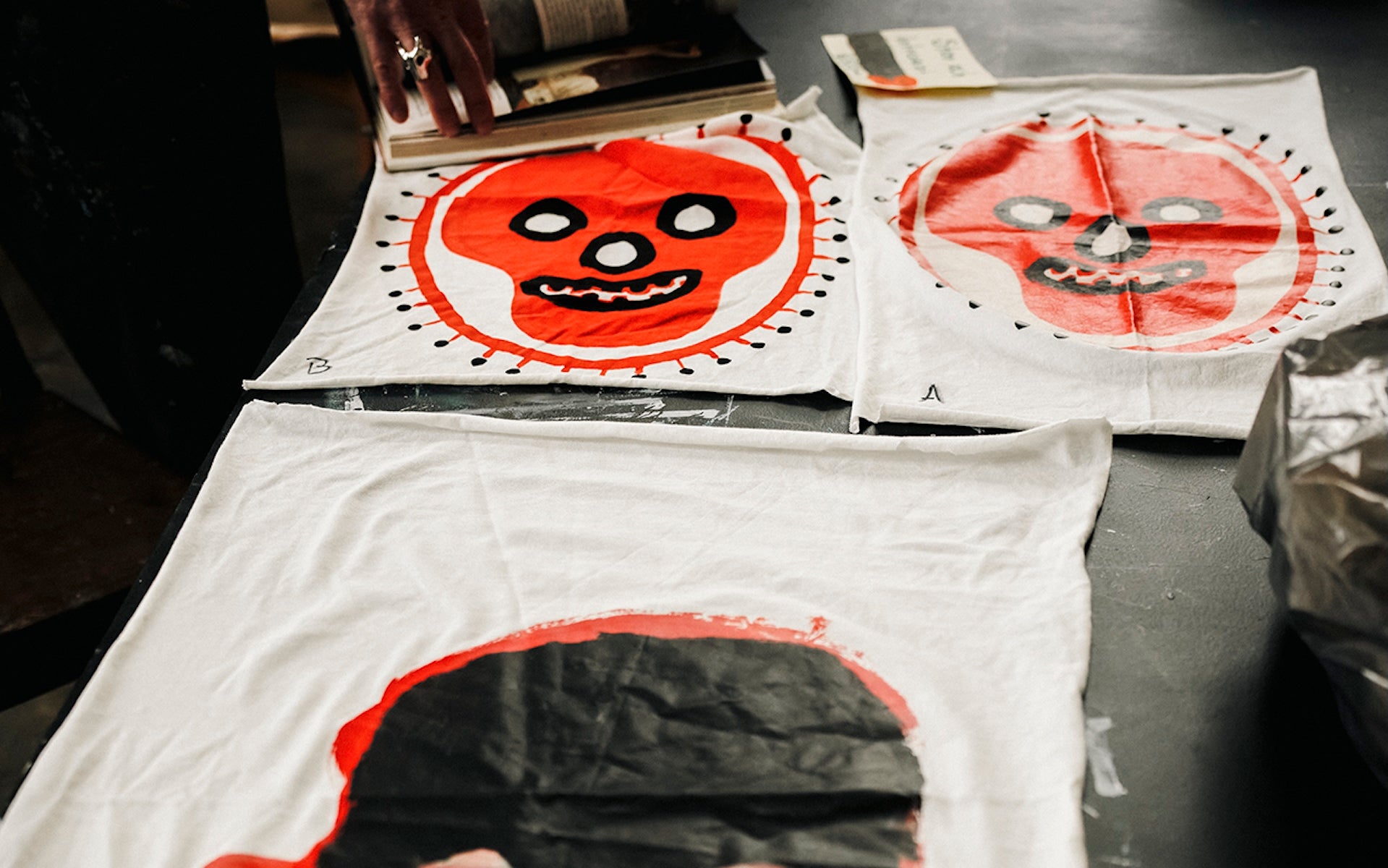 Baby Cillian by Waldersten x Bum Society t-shirt print samples