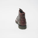 Bum Society Midnight Cowboy boot Dandy Brown back view color:dandy brown