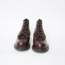 Bum Society Midnight Cowboy boot Dandy Brown front view color:dandy brown
