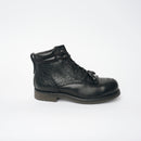 Bum Society Midnight Cowboy boot Shiny Black side view color:shiny black 