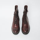 Bum Society Pacifist Hunter Brogue boot Dandy Brown top view color:dandy brown 