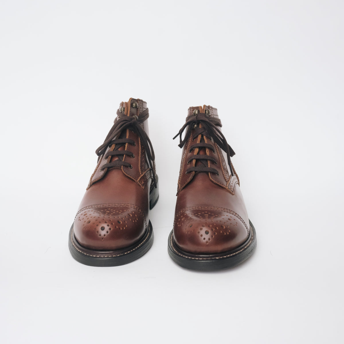 Bum Society Ruby Thursday boot Lucky Brown front view color:lucky brown