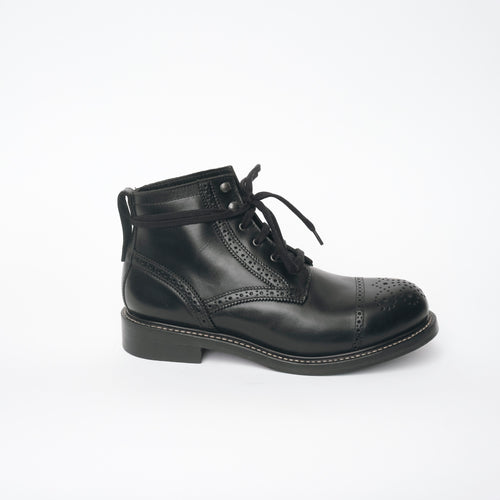 Bum Society Ruby Thursday boot Shiny Black side view color:shiny black