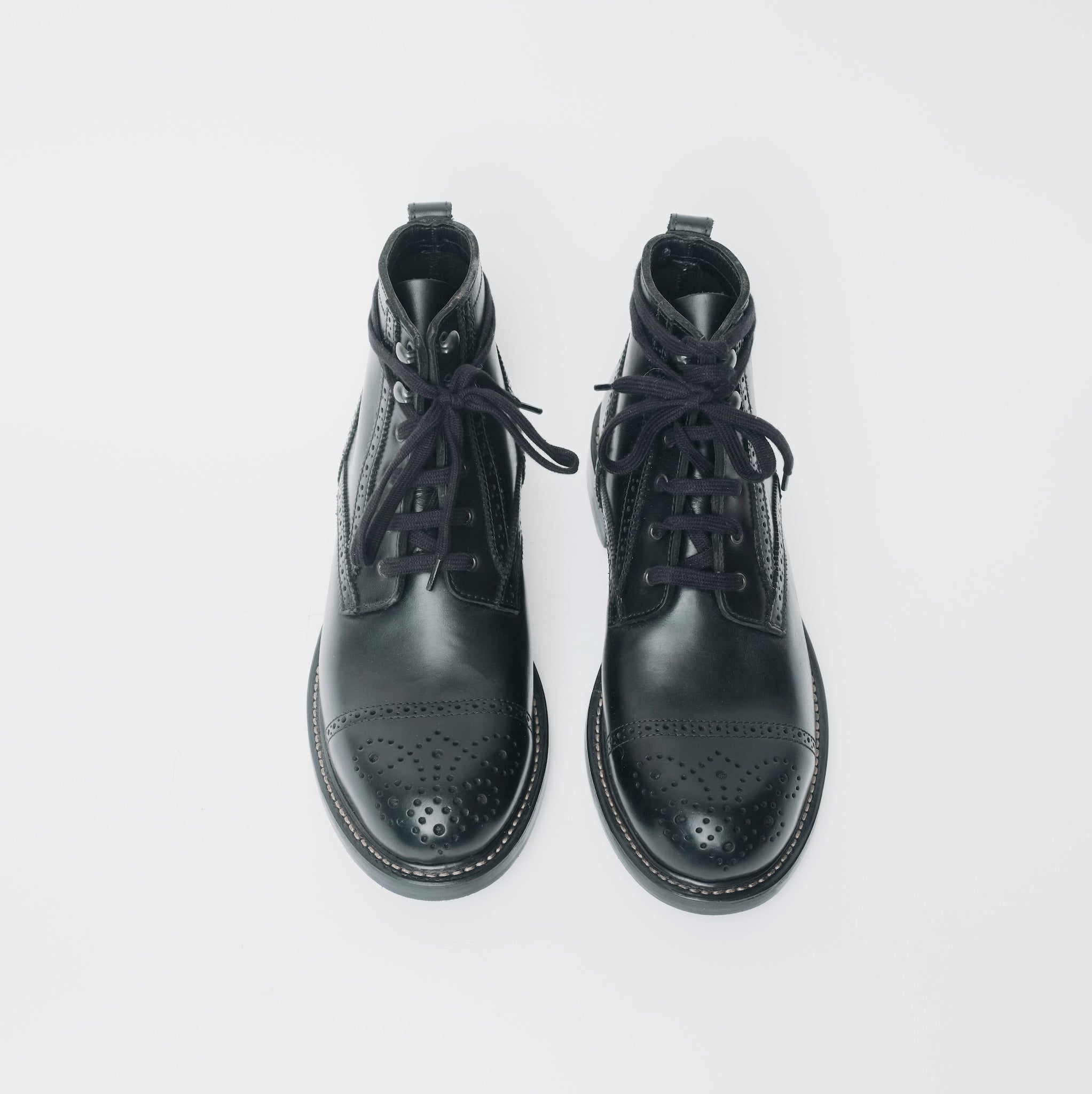 Bum Society Ruby Thursday boot Shiny Black top view color:shiny black