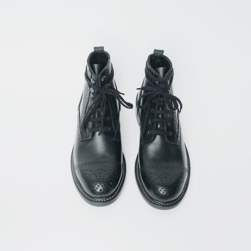 Bum Society Ruby Thursday boot Shiny Black top view color:shiny black