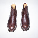Bum Society Stubborn Freedom Chelsea boot Secular Brown top view color:secular brown