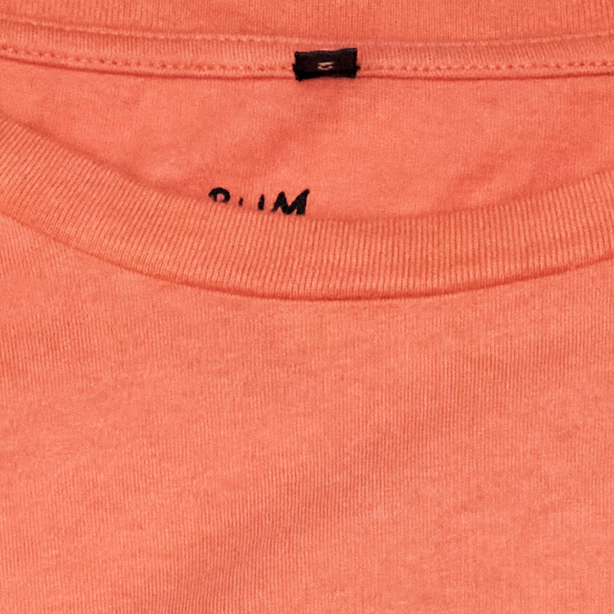 Original artwork neck print collaboration Waldersten x Bum Society color:bs orange