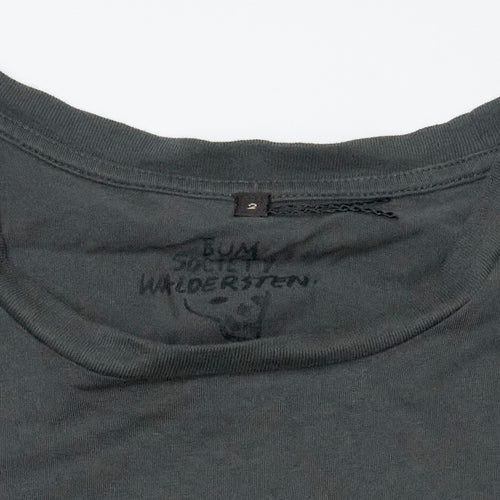 Neck print original artwork Waldersten x Bum Society color:ink