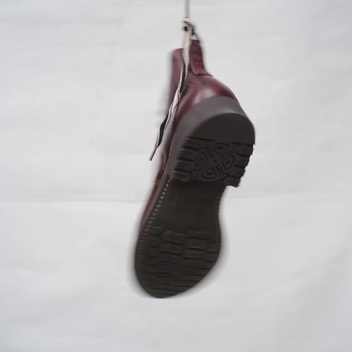 Bum Society Pathfinder Brogue boot Dandy Brown spinning view color:dandy brown