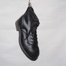 Bum Society Pathfinder Brogue boot Shiny Black spinning view color:shiny black