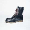 Bum Society Pacifist Hunter Brogue boot Faded Black side view color:faded black