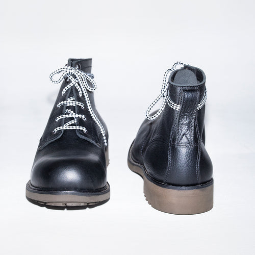 Bum Society Pathfinder boot Faded Black back view color:faded black