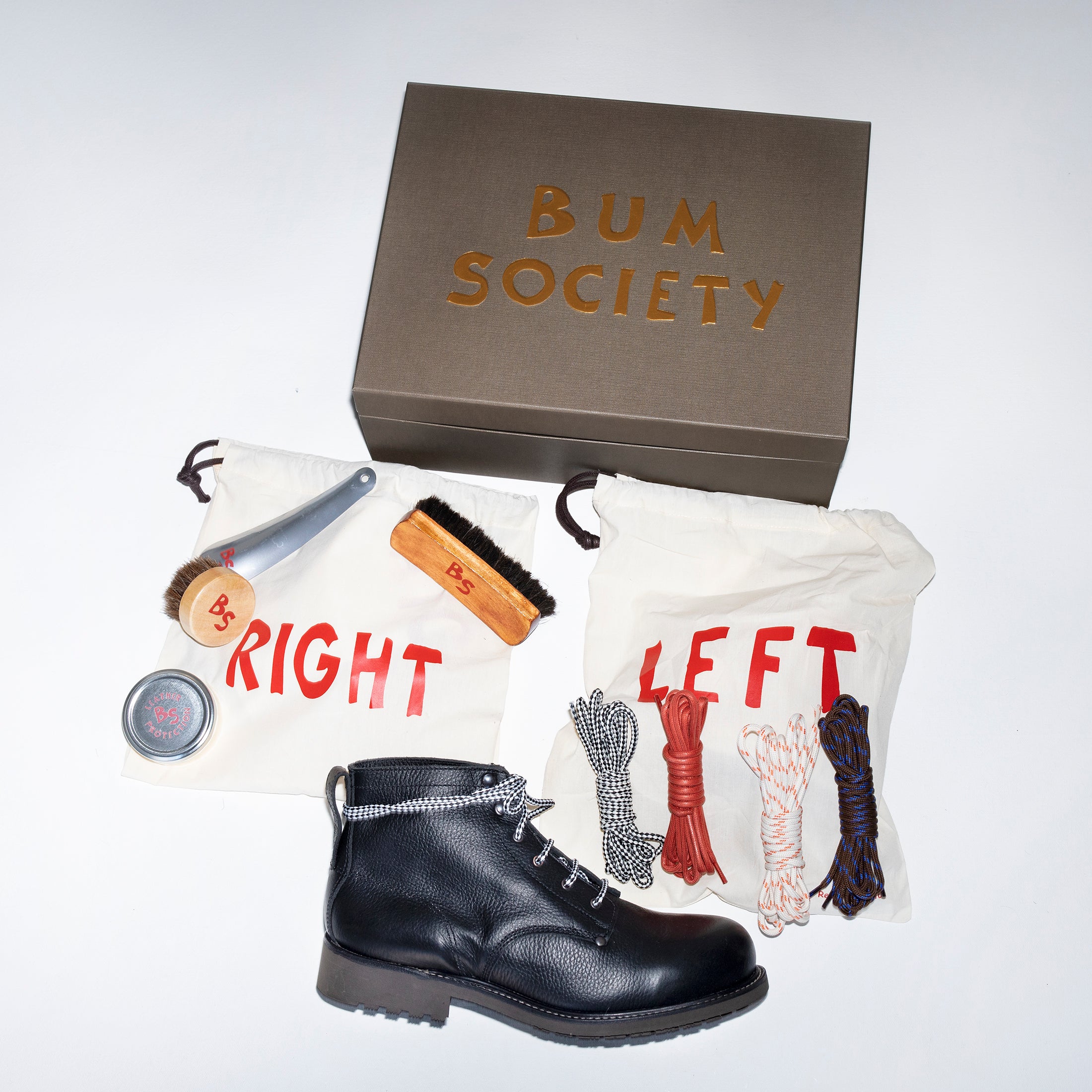 Bum Society Pathfinder boot Faded Black top box view color:faded black