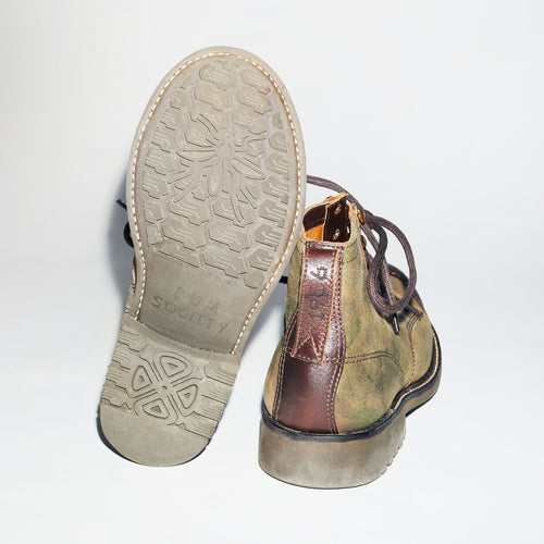 Bum Society Weather Report boot Camouflaged sole view color:camouflaged