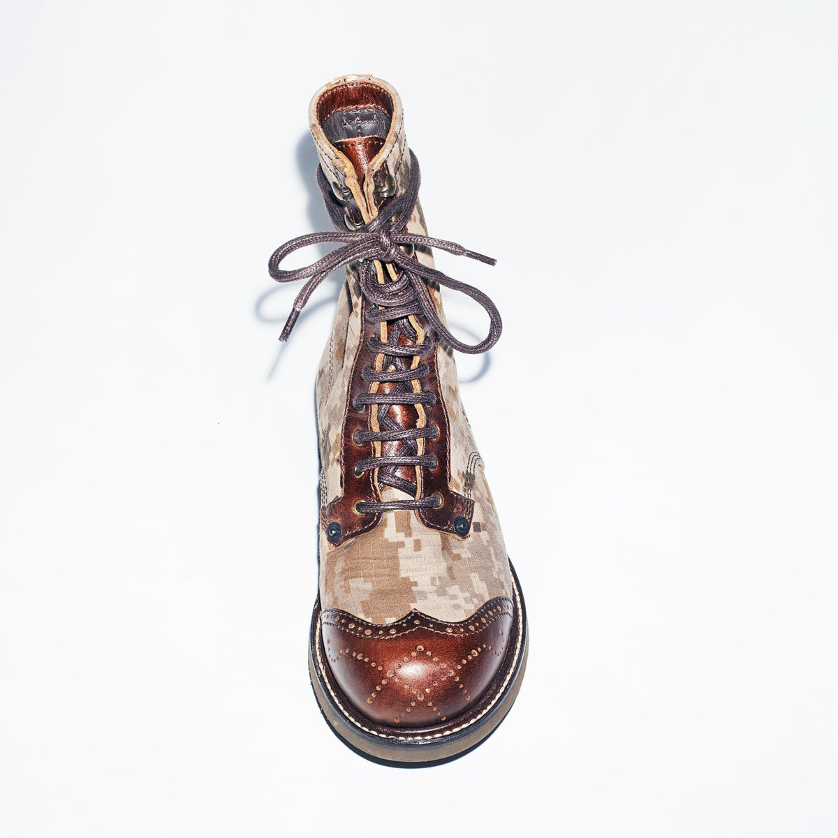 Bum Society Lost In Translation boot Pixeld top view color:pixeld