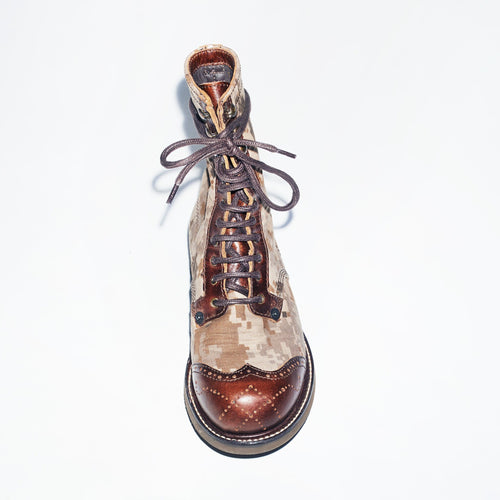 Bum Society Lost In Translation boot Pixeld top view color:pixeld